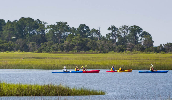 kayak team building