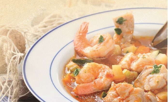 shrimp dining dish